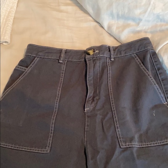 BDG Denim - Grey/Blue Mom Straight Leg Jeans - Size 31W